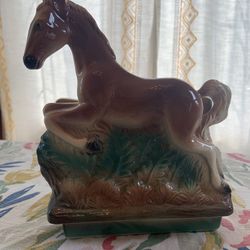 Authentic MCM Horse Vase - Made In California #265
