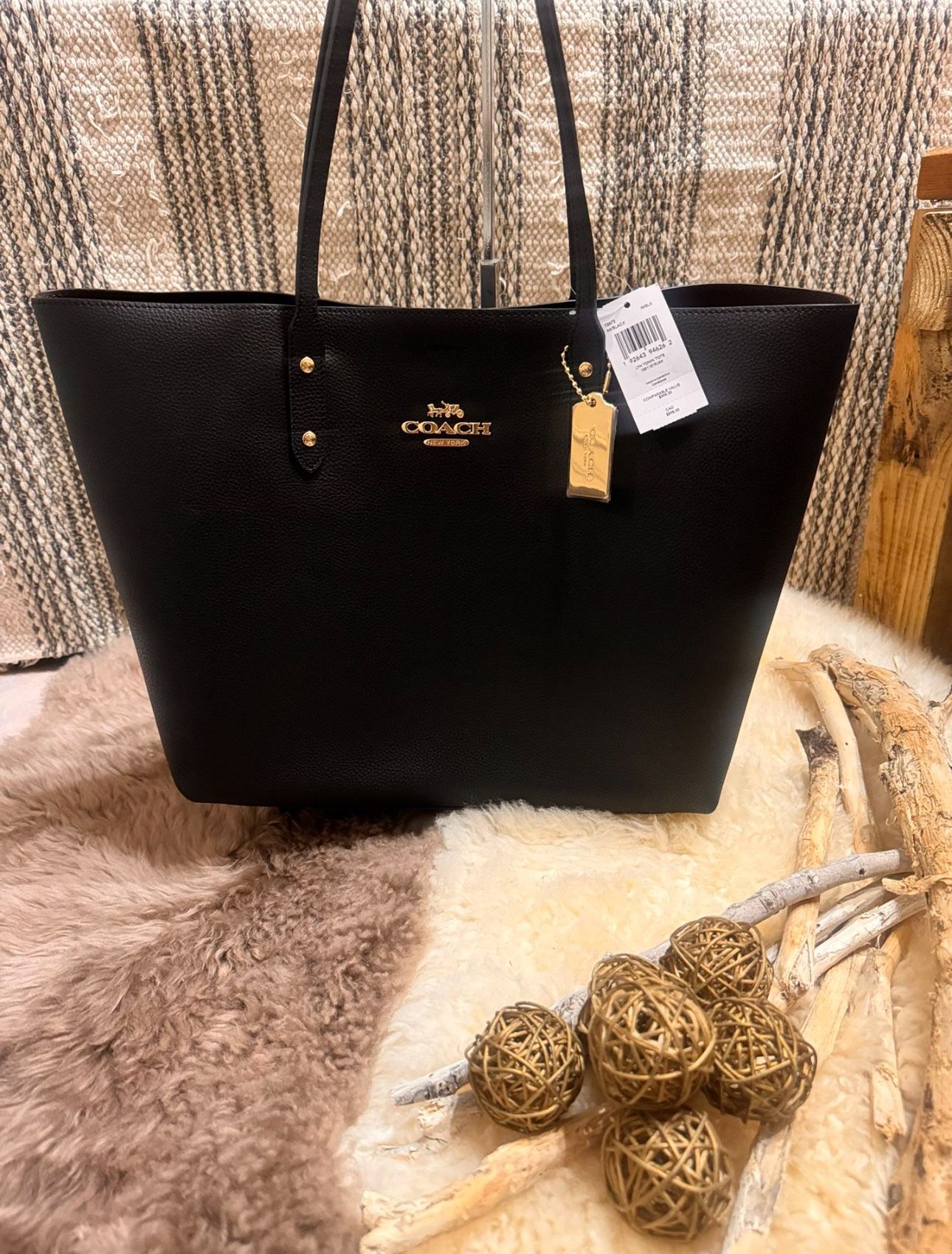Coach Town Tote New With Tags! Original Price $399,All Products : American Fashion Style Bags On Sale