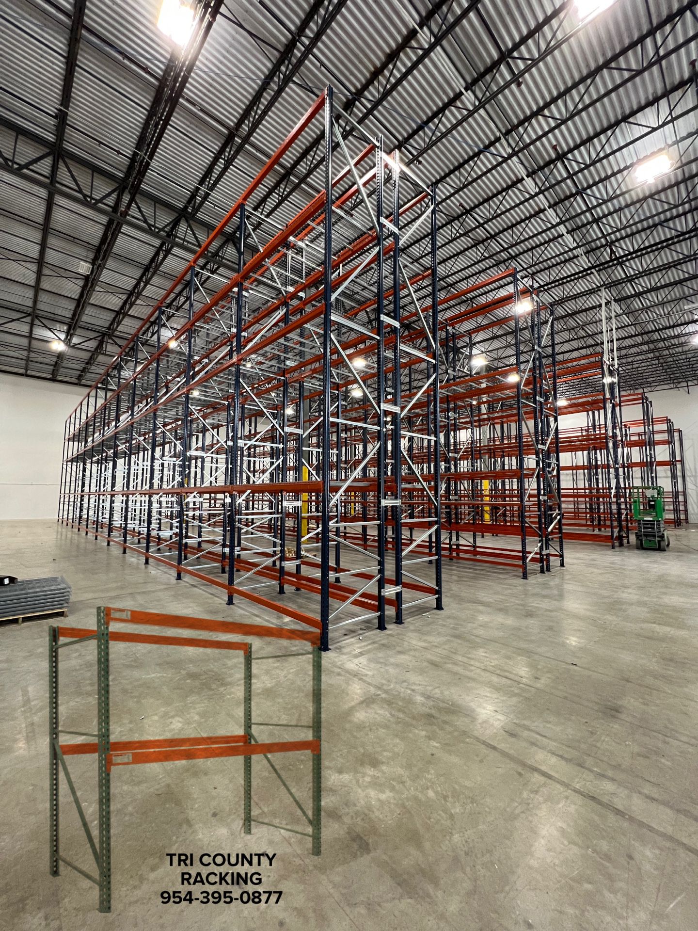 Pallet Racks Beams Uprights Wire Decks Delivery Install Export Forklifts 