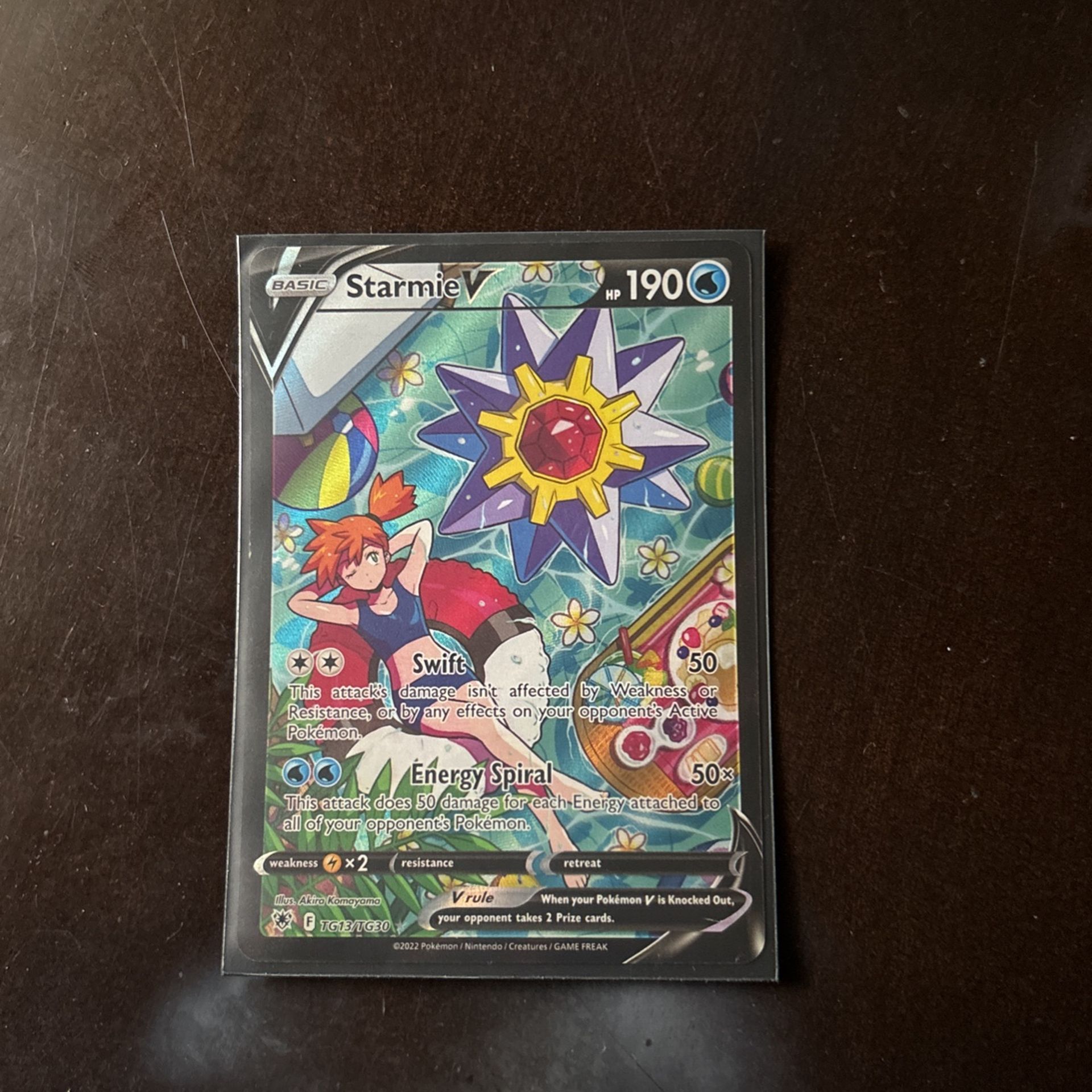 Starmie V - SWSH10: Astral Radiance Trainer Gallery (SWSH10:TG)