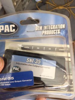 Adjustable line out converter