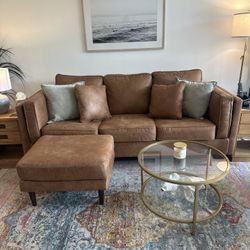 Maimz Sofa and Ottoman 