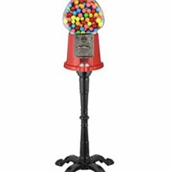 Great Northern 15 Old Fashioned Vintage Candy Gumball Machine Bank, Red