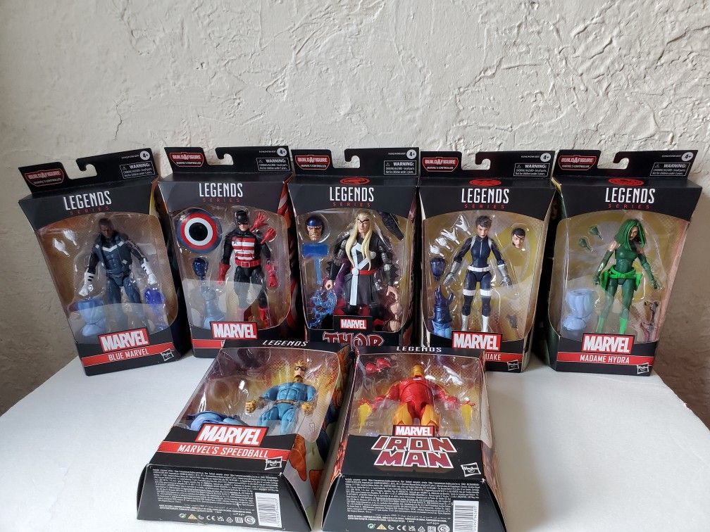Marvel Legends Avengers Controller Series 6-Figure Lot: Build Your Action Figure SEt of 7