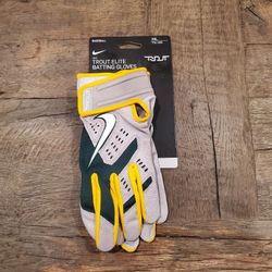 NIKE TROUT ELITE BAYLOR BEARS P.E. BATTING GLOVES MENS...SZ XXL...BNWT