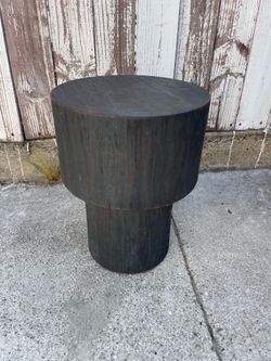 HD Buttercup Wooden Round Side Table