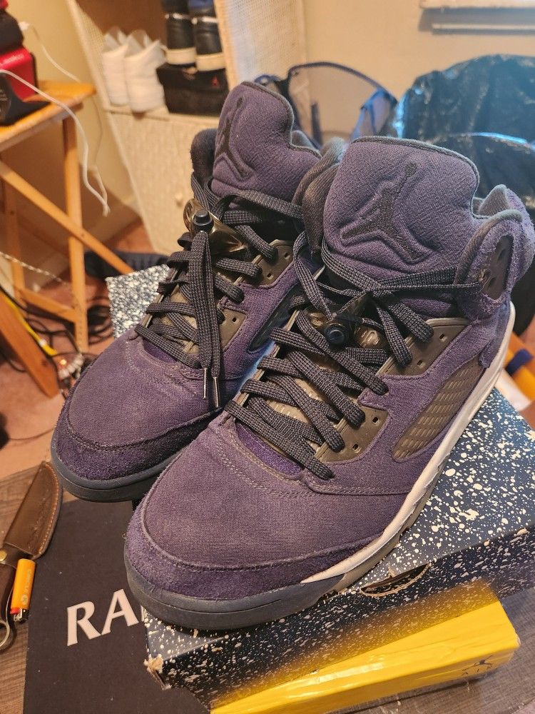 Jordan Retro 5 "Georgetown" Navy