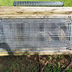 Chrome NSF wire shell 10 in total. No poles