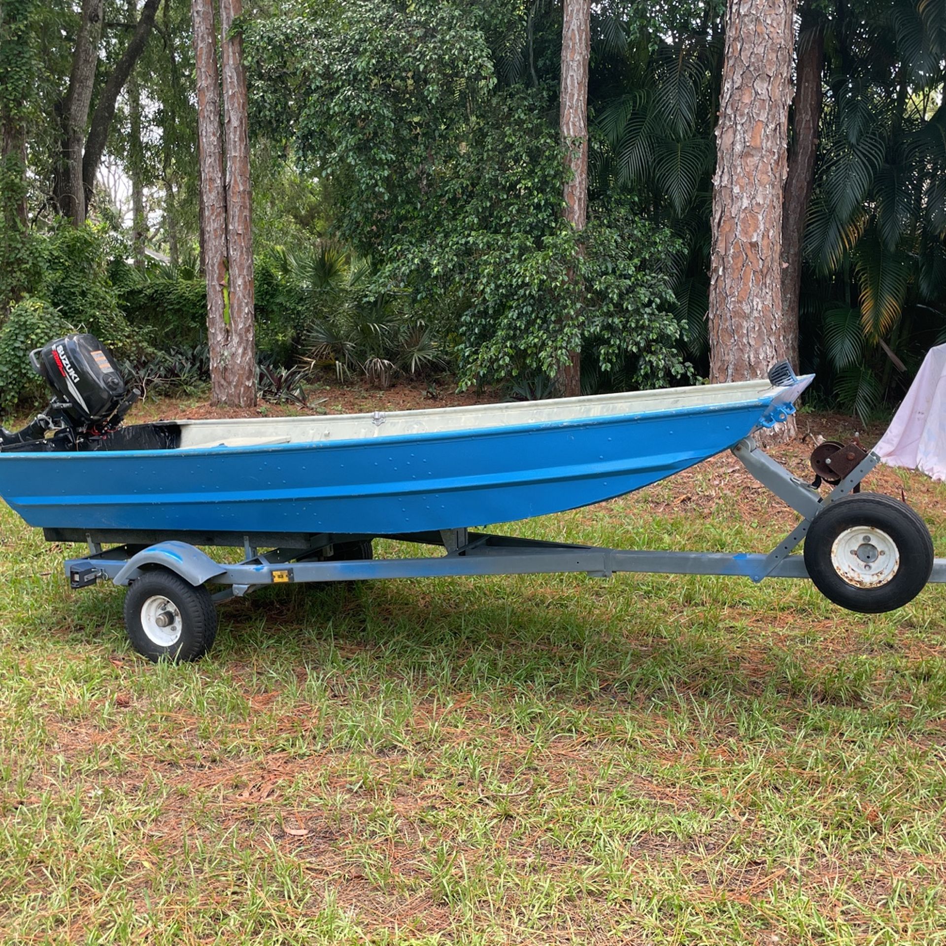 2019 FLZ 12’ open job-boat