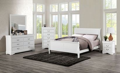 GREAT PRICE!! 3 Pcs Set, White or Black or Dark Cherry, Dresser+Mirror and N.Stand, SKU#10FM7866