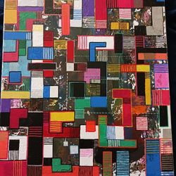 Abstract Original Art By Artist You've Never Heard Of - Contemporary  Street Art Graffiti Modern Art Canvas Paintings 20" X 16"