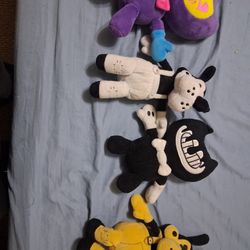 Bendy In The Ink Machine Lot Of 4 