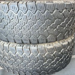 🛞PAIR OF USED TIRES🛞 35x12.50R17 GENERAL AT •INSTALLED/BALANCED•