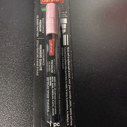 Craft Smart multi surface premium oil based paint pens 1pc Pink 