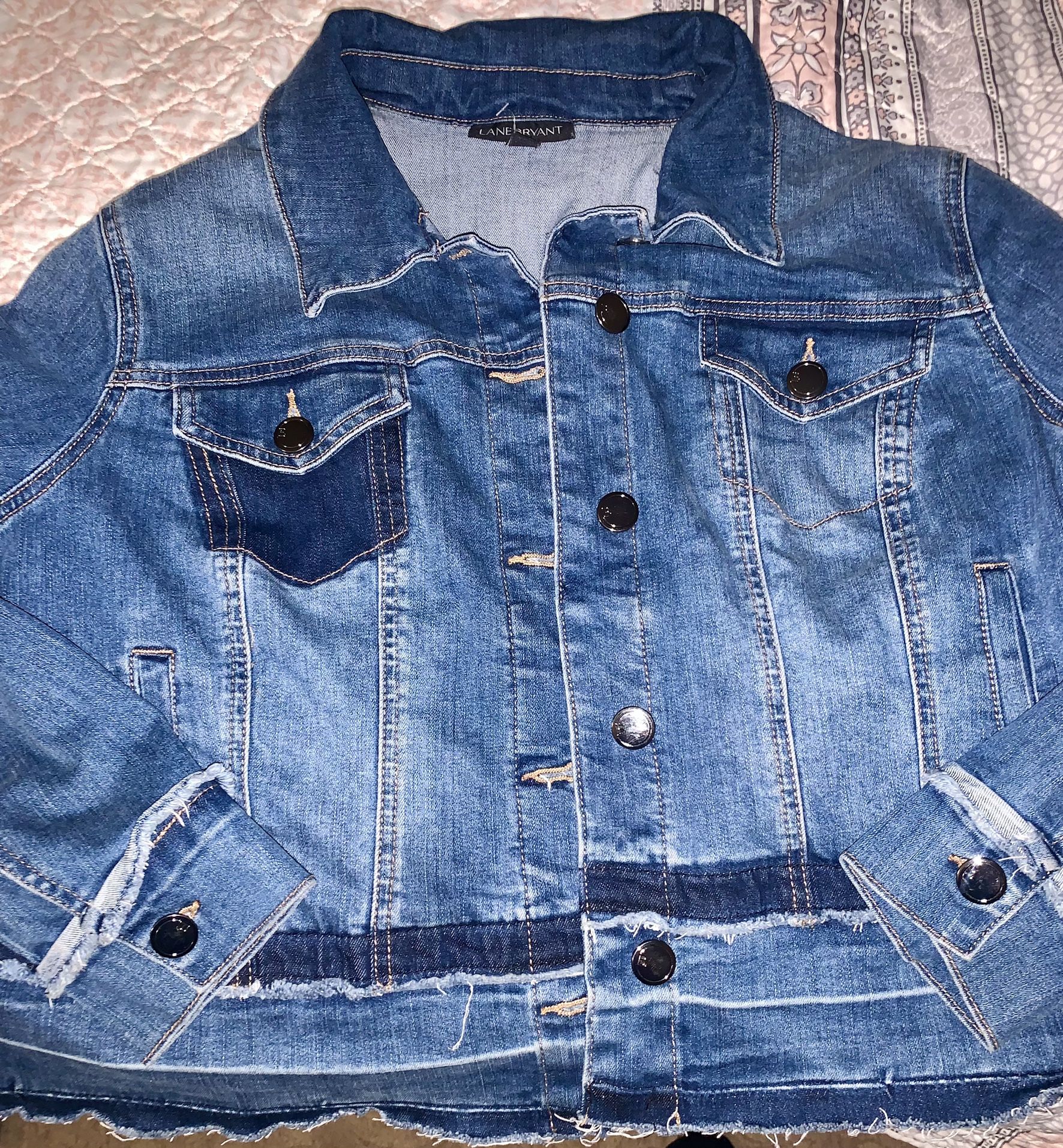 Layne Bryant Sz.16 Jean Jacket