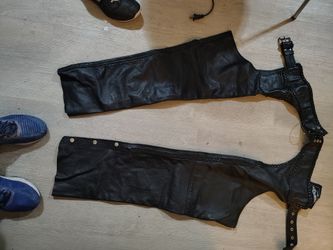 Leather chaps