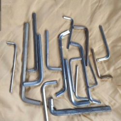 17 PC L Wrench Size Unknown Various Sizes