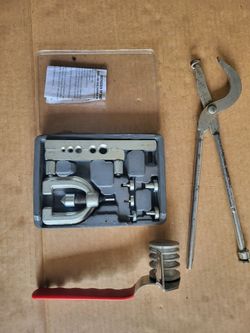 Lisle double flaring  brake line tool,brake pliers and bending tool.