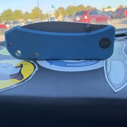 WE banter Knife Co Blueg10