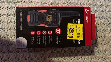 Cobra Rugged Waterproof Walkie Talkie