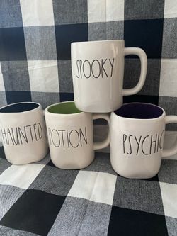 Rae Dunn Halloween Mugs