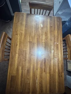 Free table and chairs