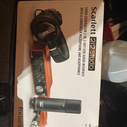 Studio Equipment Brand New 