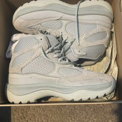 Blue Yeezy Boots