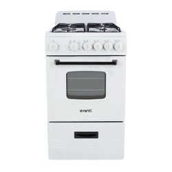 Ava to 20” gas range New in box