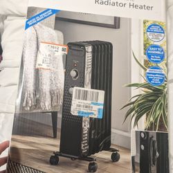 Space Heater - Oil Filled Electric Radiator 