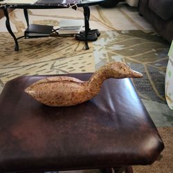 Bob Atkins 1994 Wooden Duck Decoy 