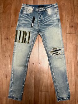 Amiri Paint Drip Logo Jeans for Sale in The Bronx, NY - OfferUp