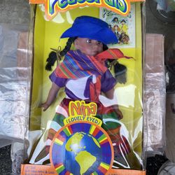 New Peace Pals Latin America 16” Nina Doll