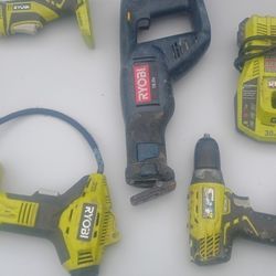 Ryobi Cordless Tools