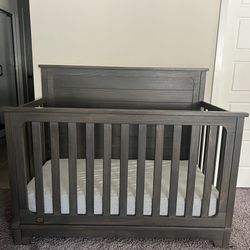 Crib and mattress