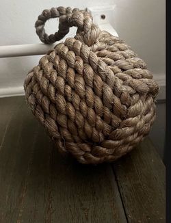 Rope door stop