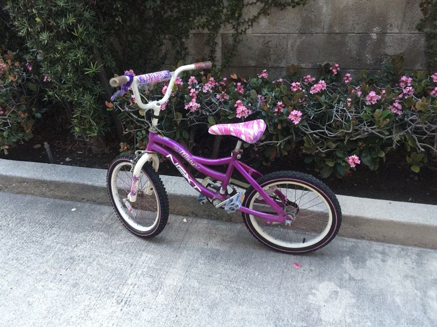 NEXT 18" Girl's Misty Bike pink bicycle