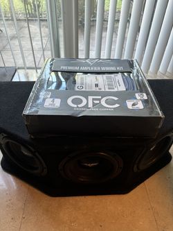 Skar Audio Triple 8’ With Brand New Wiring Kit