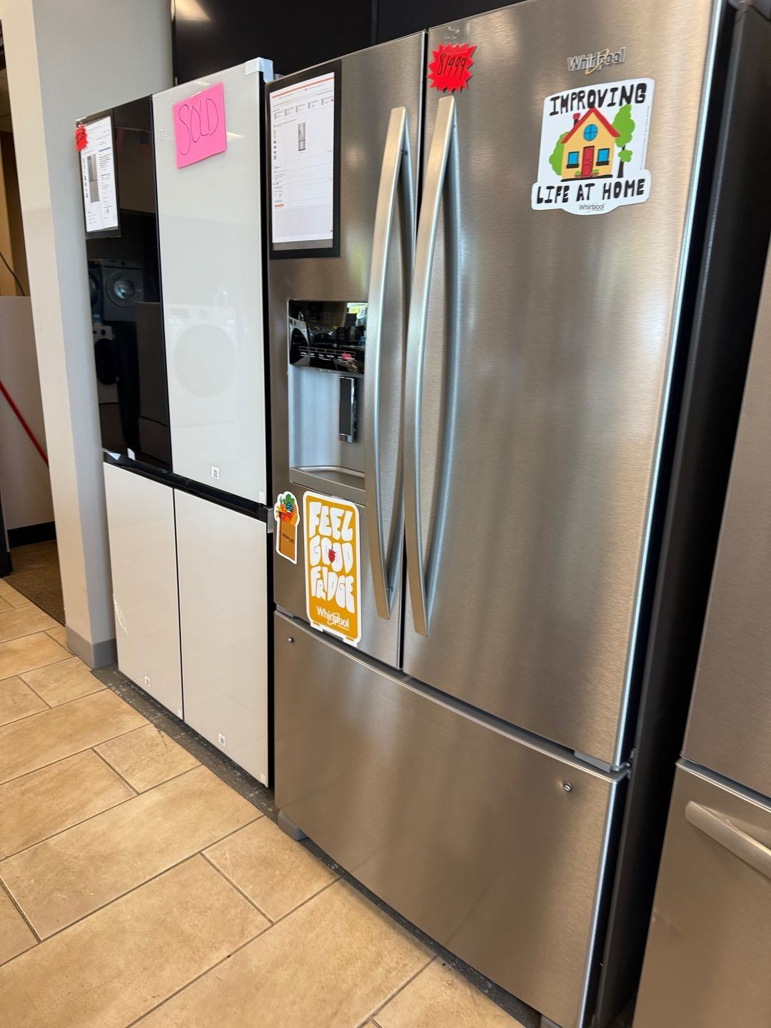 Whirlpool Fridge 899$