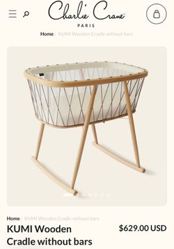 Charlie Crane Kumi Cradle / Bassinet