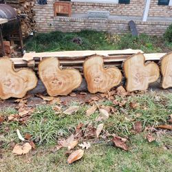 Hickory Heart Slabs