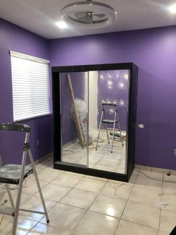armoire wardrobe closet With Mirror
