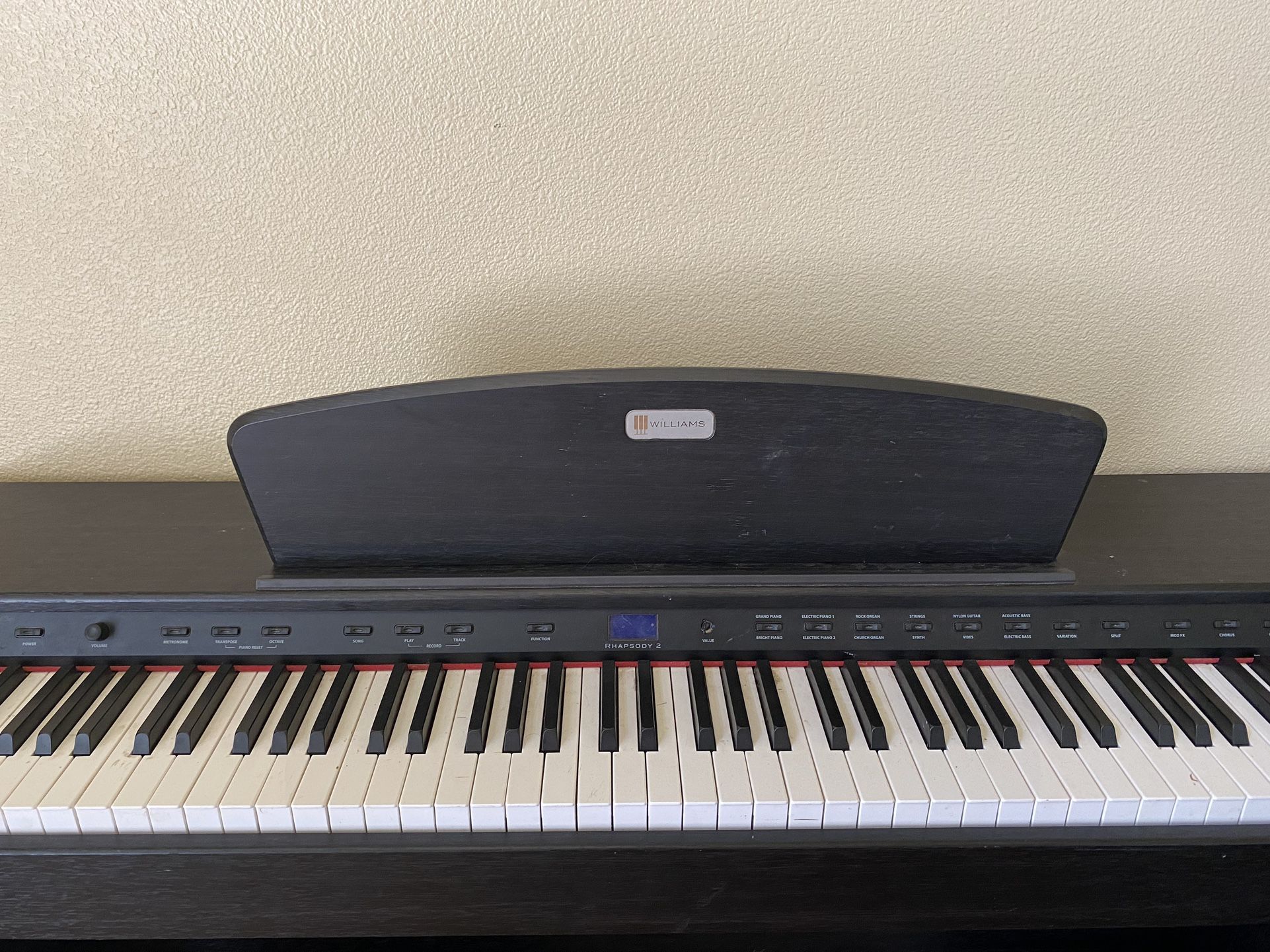 Williams Black Piano