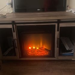 Tv Stand with heater attached