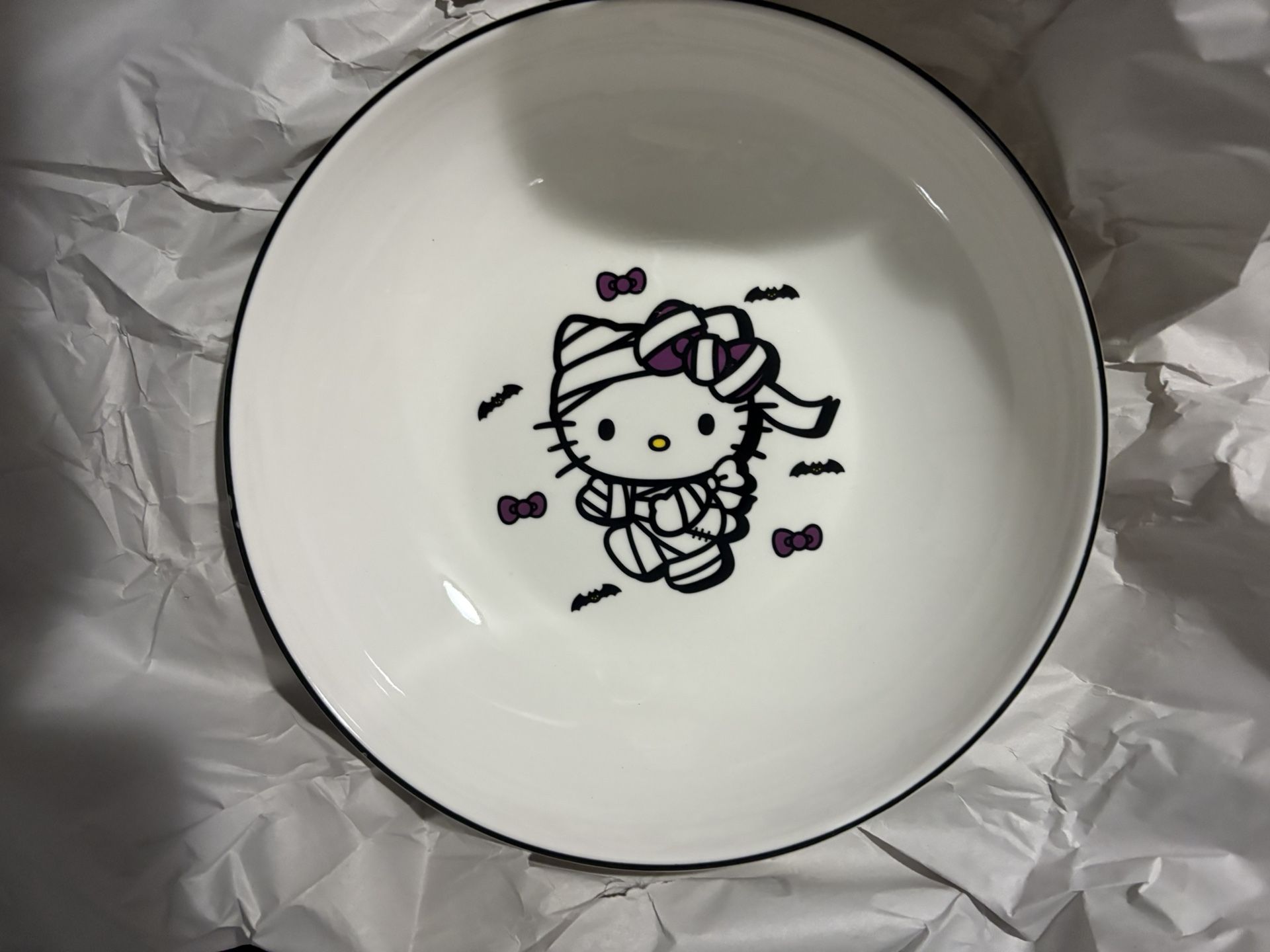 Hello Kitty Halloween Plate