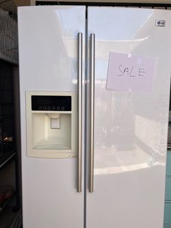White fridge