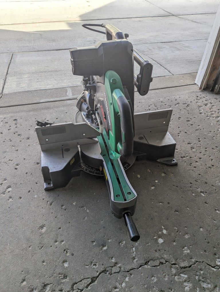 Metabo/Hitachi 12" Sliding Miter Saw with Laser