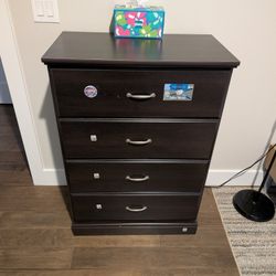 Dresser + Book Shelf + Bed + Desk