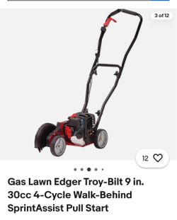 Lawn edger Troy Bilt gas