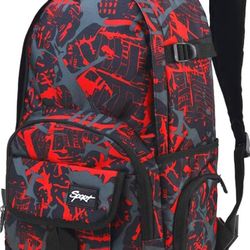 rickyh style School Backpack Travel Bag for Men & Women Lightweight College Back Pack with Laptop Compartment 